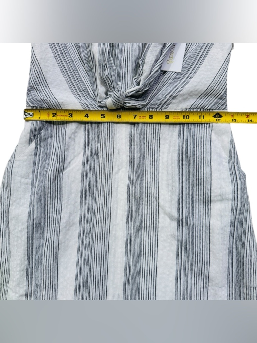 NWT! Bishop + Young Maldive Dress Blue & White Stripe - XS - Picture 11 of 13